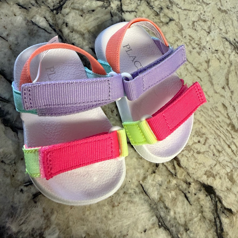 The Children's Place Multicolor Strap Sandals